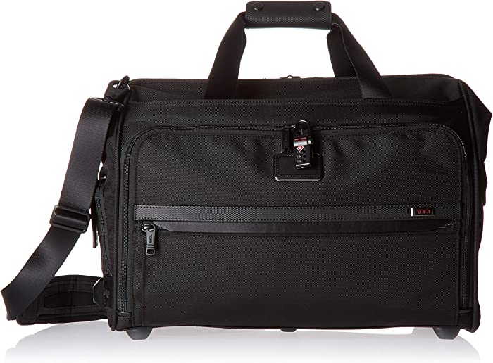 Tumi Men's Alpha Framed Soft Duffle Bag, Black, One Size