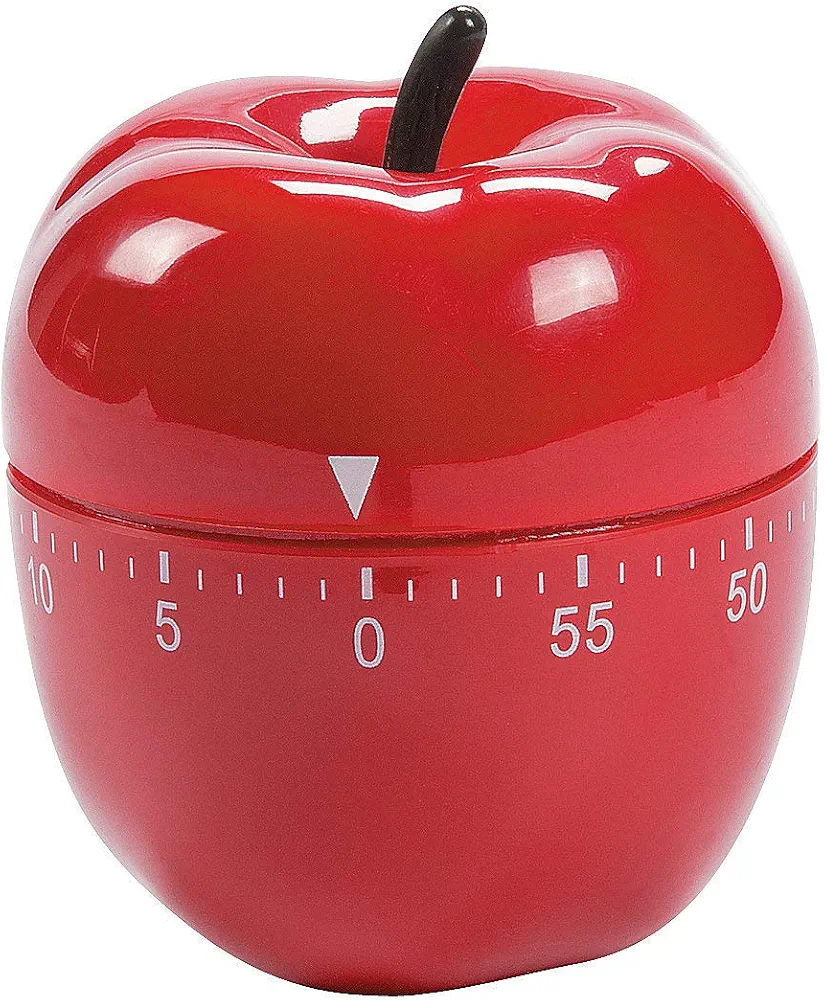 Red Apple Classroom Timers - 3 Pieces - Teacher and Classroom Supplies - Home Educational for Kids