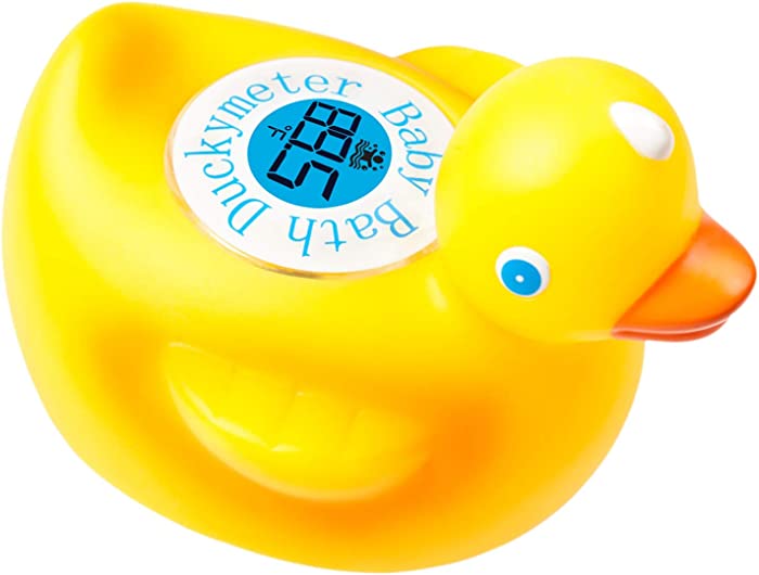 Duckymeter, the Baby Bath Floating Duck Toy and Bath Tub Thermometer