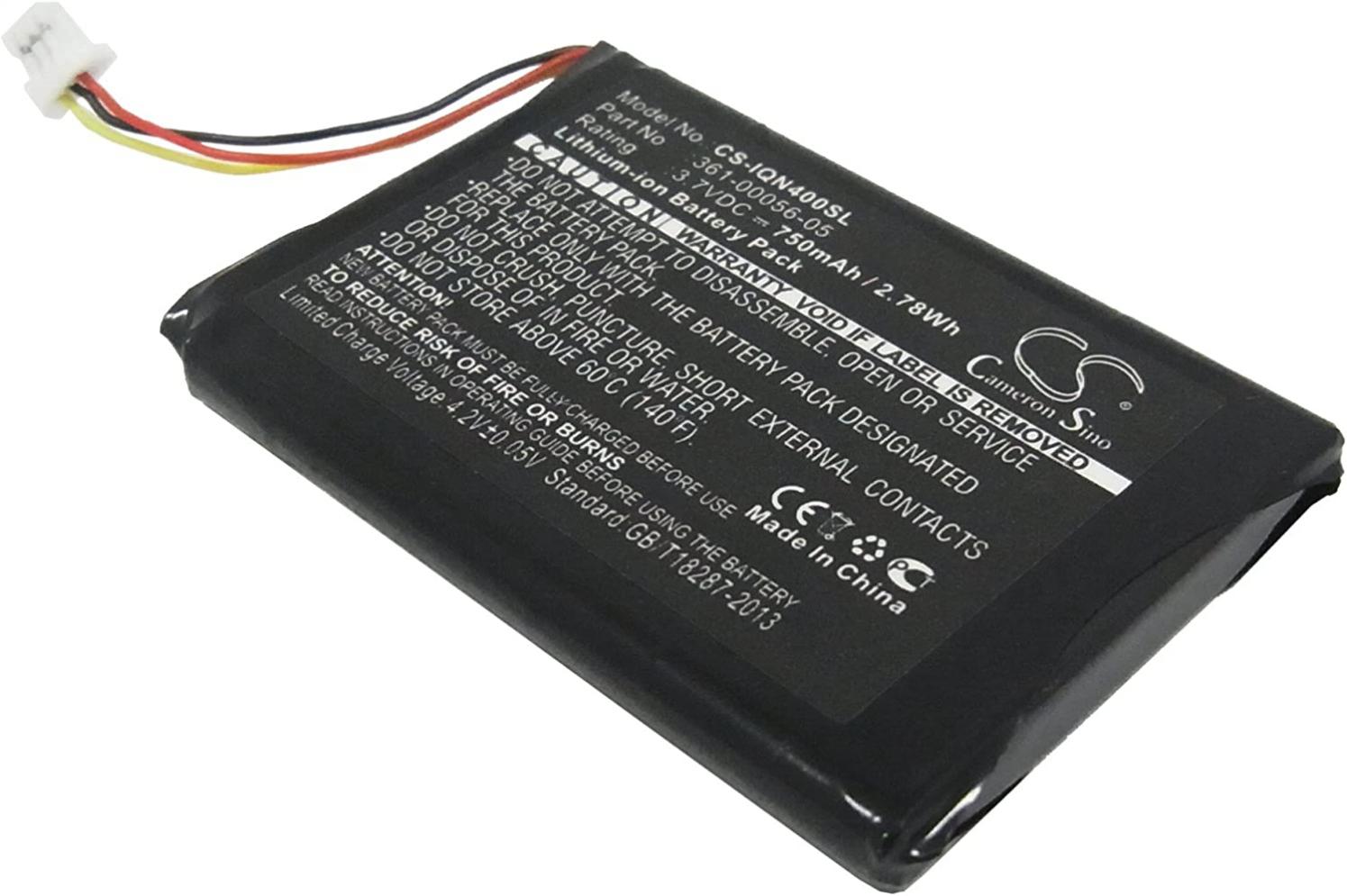 VinTrons 750mAh / 2.78Wh Battery For GARMIN Nuvi 40,Nuvi 40LM,Nuvi 52,Nuvi 52LM,