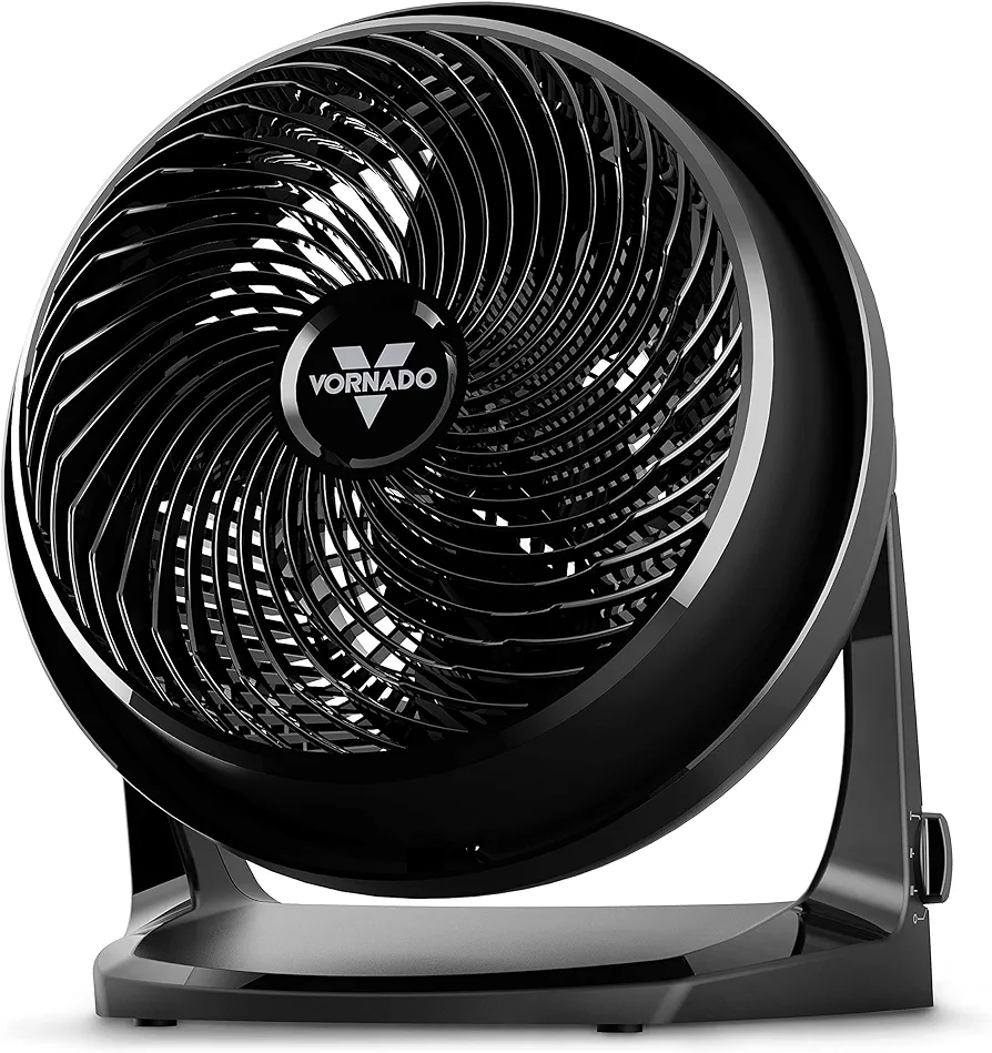 Vornado 62 Whole Room Air Circulator Fan with 3 Speeds, Black