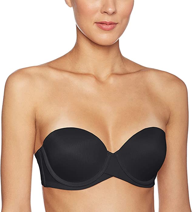 Self Expressions Strapless Bra, Balconette Bra, Best Strapless Bra, Stay-Put Underwire, 5-Way Convertible Straps