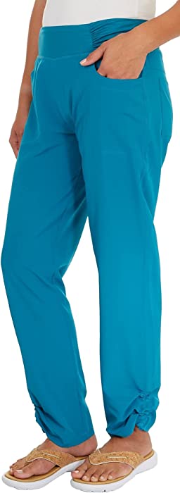 Reel Legends Womens Stretch Active Ruched Pants