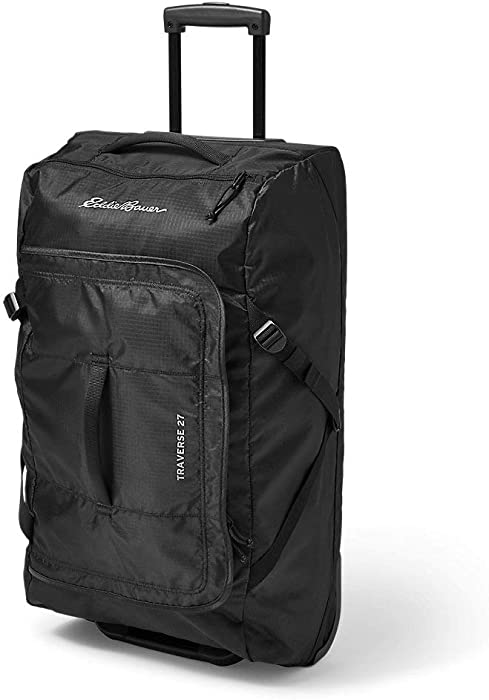 Eddie Bauer Traverse 27 Rolling Duffel, Black, ONE SIZE