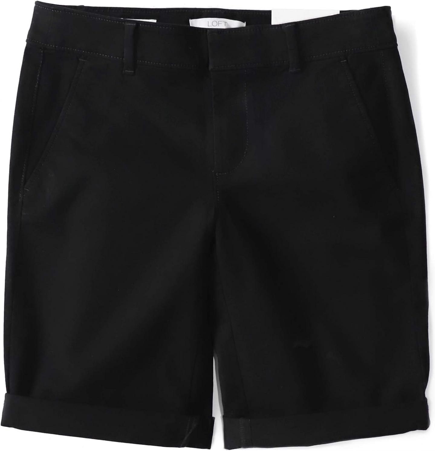 Ann Taylor LOFT Women's 10" Bermuda Roll Shorts