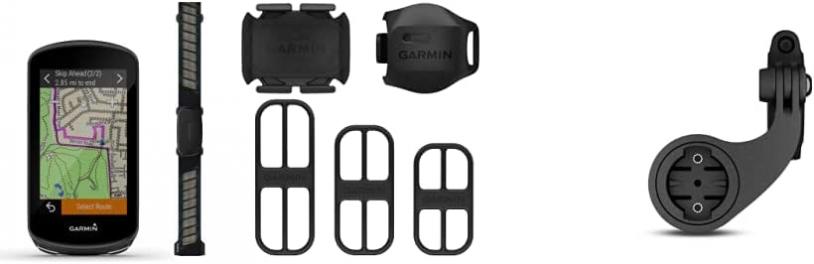 Garmin Edge 1030 Plus, GPS Cycling/Bike Computer, On-Device Workout Suggestions, ClimbPro Pacing Guidance and More & 010-12563-02 Edge Mountain Bike Mount