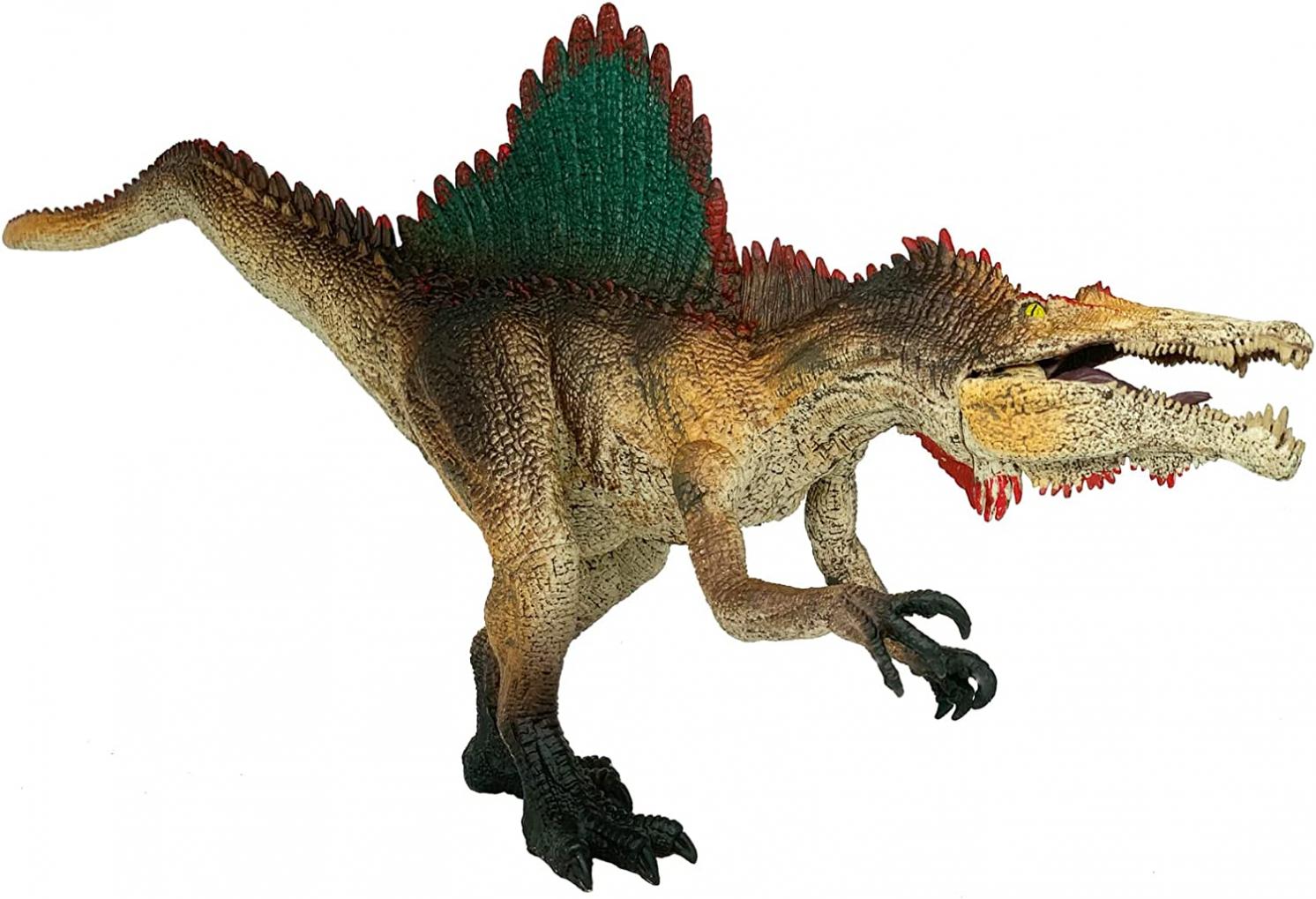 Gemini&Genius Spinosaurus Dinosaur Toys, Jumbo Dinosaurs with Moveable Jaw, Dinosaur Action Figure, Plastic Animal Toys, Toddler Stocking Stuffers, Birthday Gifts for Kids Ages 3+