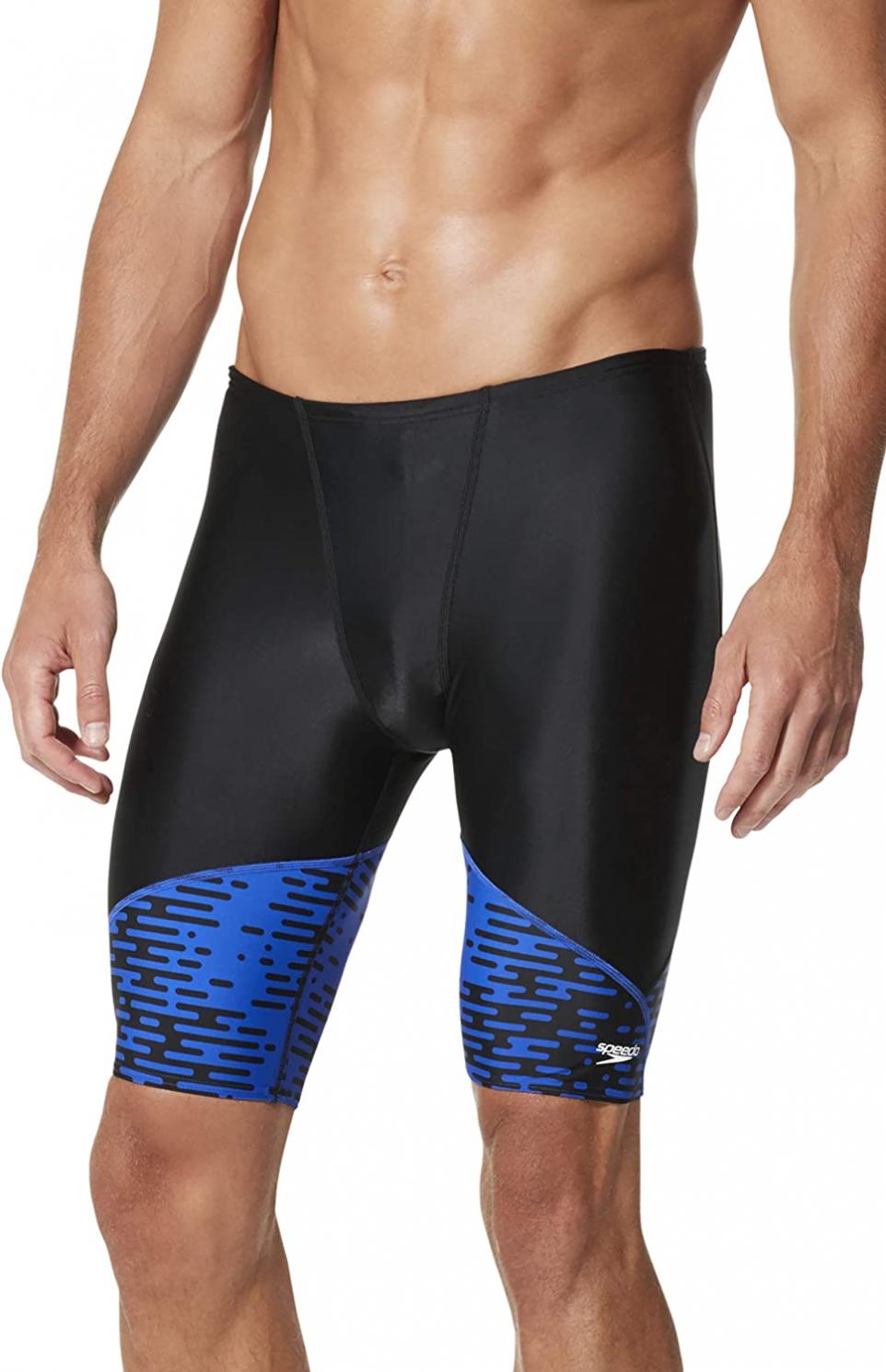 Speedo Men's Swimsuit Jammer ProLT Printed Team Colors