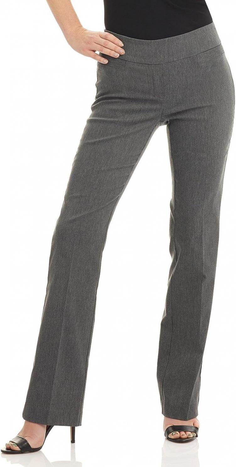 Rekucci Womens Ease into Comfort Bootcut Pant