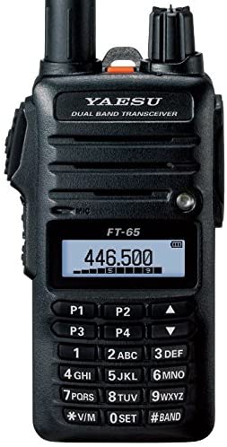 Yaesu Original FT-65 FT-65R VHF UHF Dual Band Rugged & Compact Handheld Transceiver