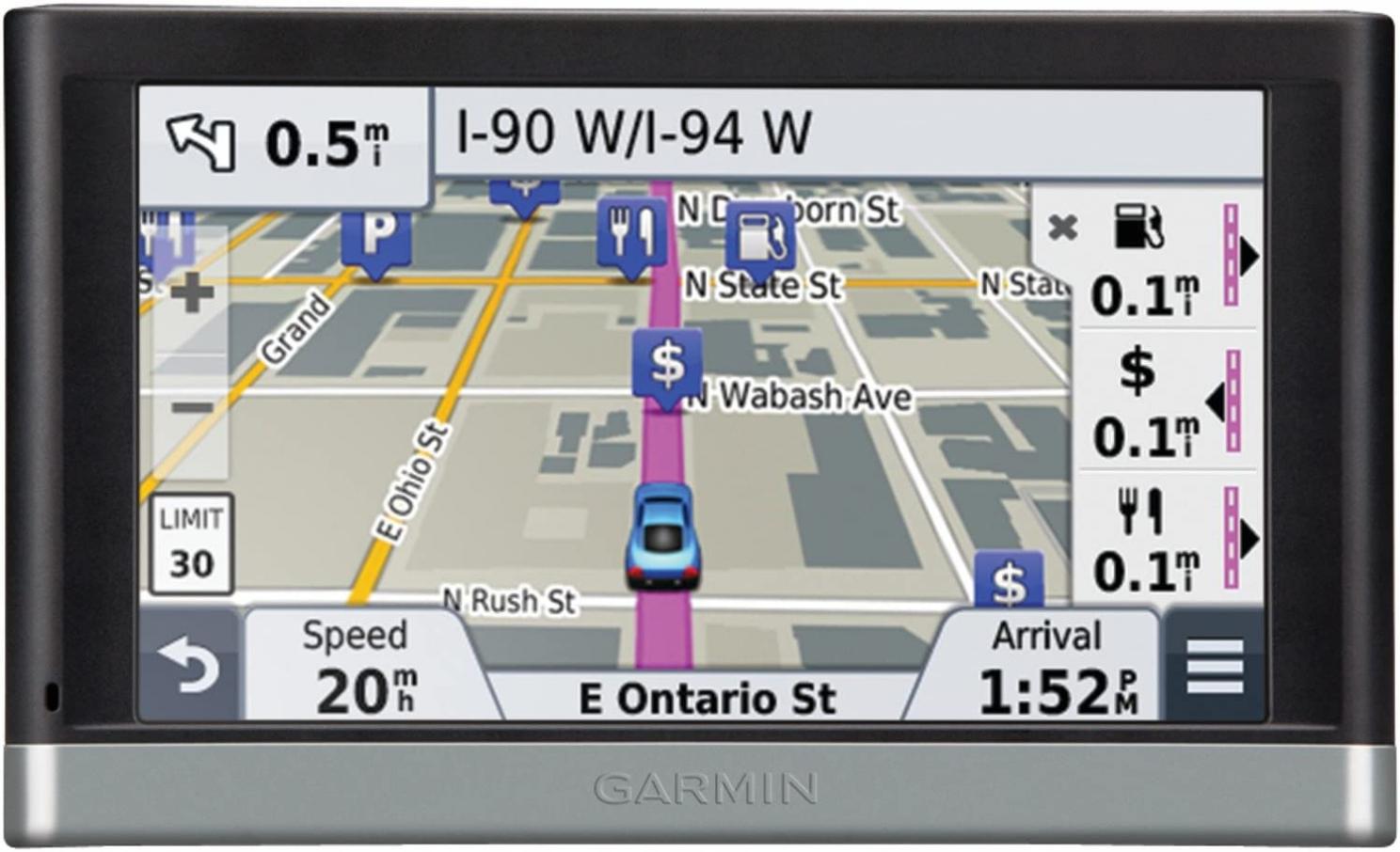 Garmin nüvi 2598LMTHD Advanced Series 5-Inch Touchscreen GPS with Bluetooth and Lifetime Maps and Traffic