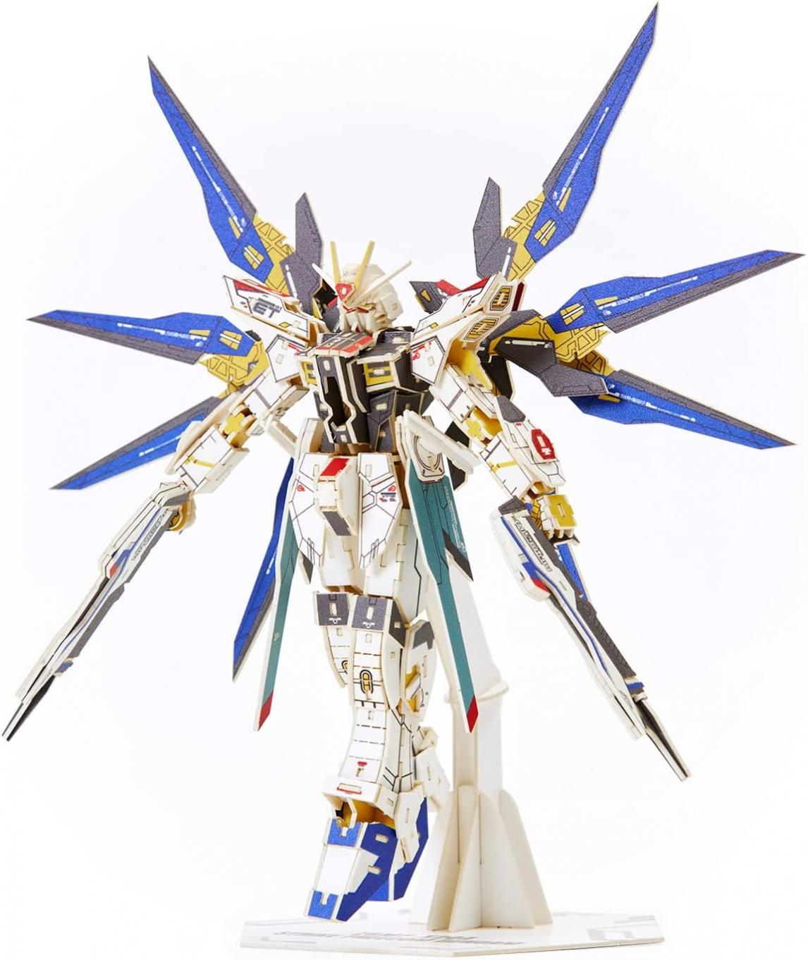 si-gu-mi PRO Mobile Suit Gundam ZGF-X20A Seed Destiny Strike Freedom - Officially Licensed Collectible 3D Paper Puzzle Craft Gundam Model Kit from Japan