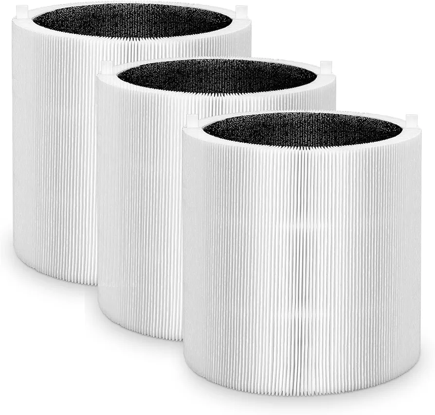 3Pack 311 AUTO Replacement Filter,Compatible with Blueair Blue Pure 311 Auto Air Purifier Replacement Filter,2-in-1 Pre-Filter H13 True Filter, Activated Carbon Filter (311AUTO-3PACK)