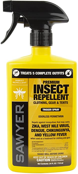 Sawyer Products Premium Permethrin Insect Repellent for Clothing, Gear & Tents