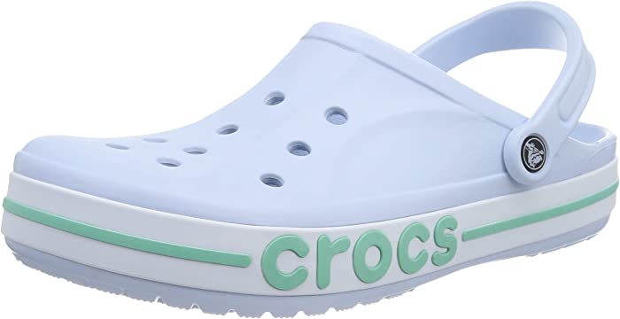 Crocs Bayaband Clog Mineral Blue/Pistachio Men's 6, Women's 8 Medium