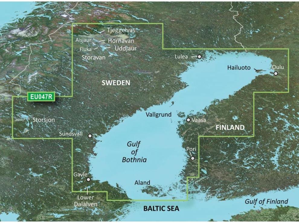 Garmin Bluechart G2 - HXEU047R - Gulf of Bothnia - Kalix to Grisslehamn - MicroSD/SD