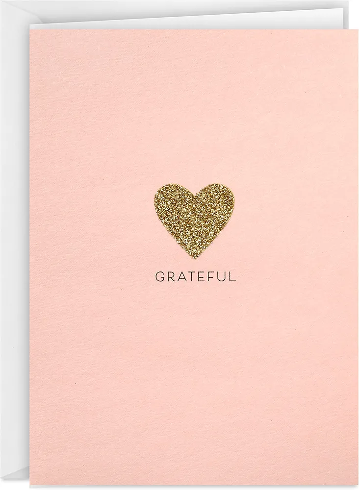 Hallmark Blank Cards, Grateful Heart (20 Cards with Envelopes)