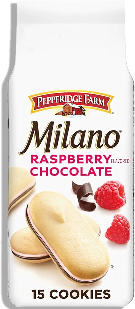 Pepperidge Farm Milano Cookies, Raspberry Chocolate, 7 oz. Bag