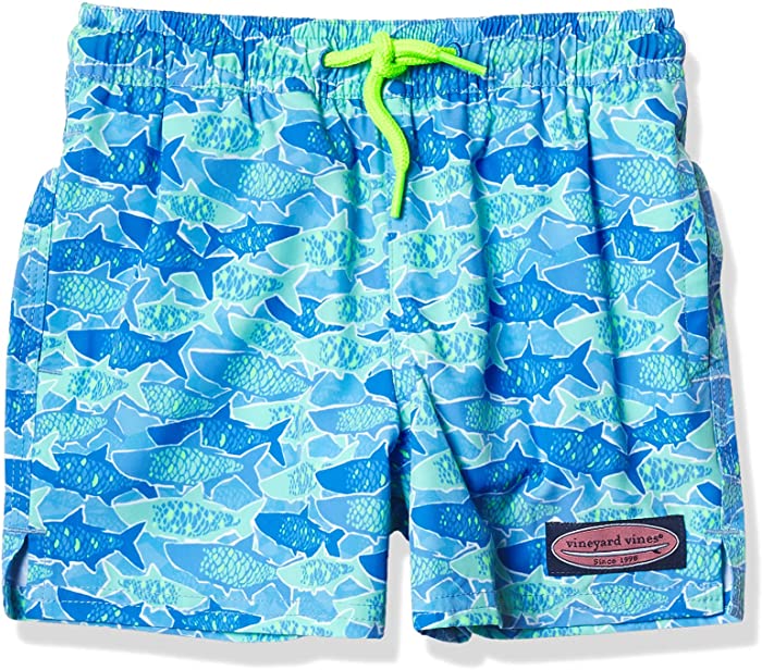 vineyard vines boys Printed Chappy Swimsuit Trunks