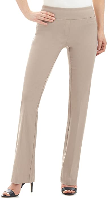 Rekucci Womens Ease into Comfort Bootcut Pant