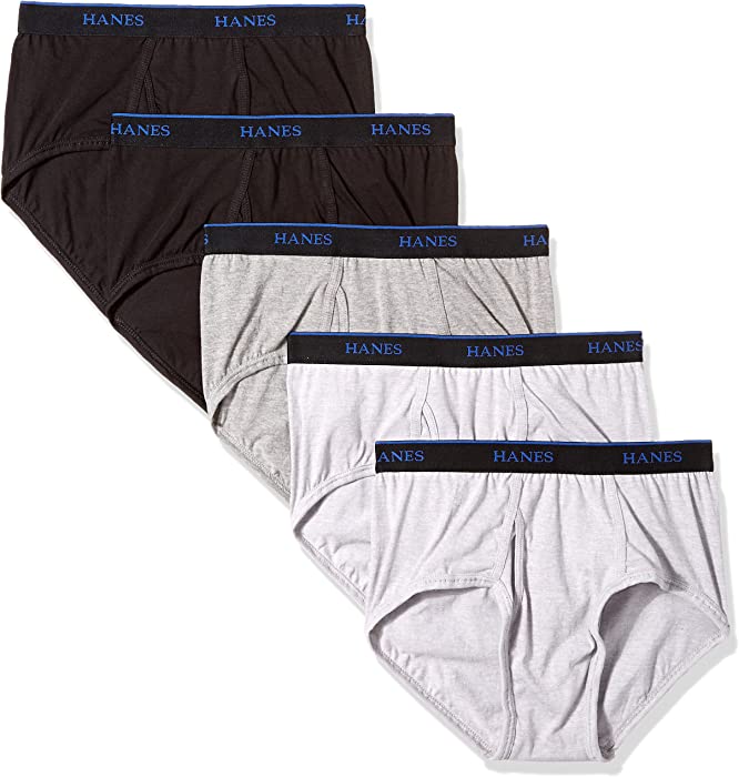 Hanes Ultimate Men's 5-Pack ComfortBlend Briefs with FreshIQ