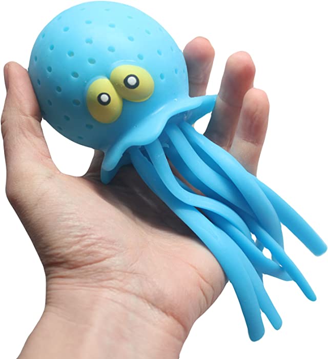 Large Jellyfish/Octopus Pool & Bath Toy - Water Bomb Splash Toys Cute (Random Color)