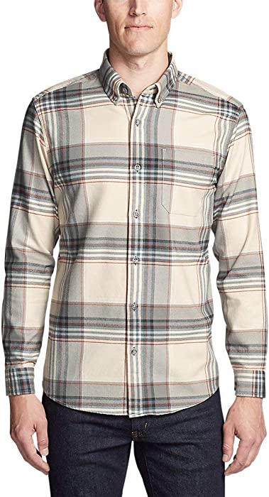 Eddie Bauer Men's Eddie's Favorite Flannel Shirt - Slim