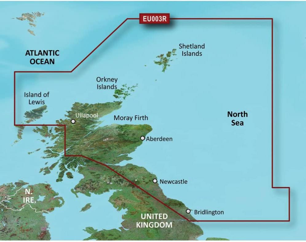 Garmin Bluechart G2 - HXEU003R - Great Britain Northeast Coast - microSD/SD