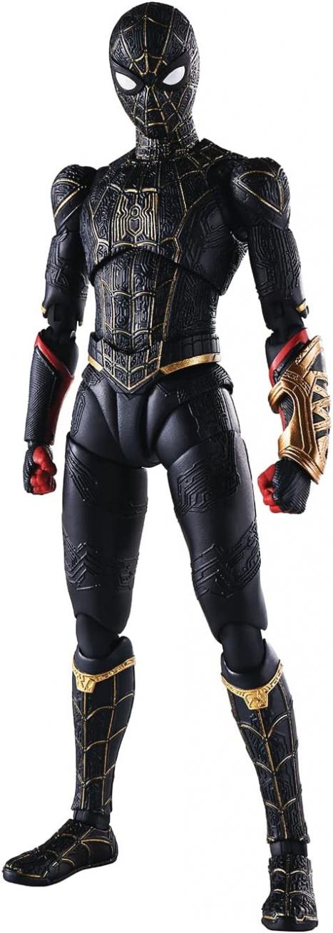 Tamashi Nations - Spider-Man: Now Way Home - Spider-Man (Black & Gold Suit), Bandai Spirits S.H.Figuarts