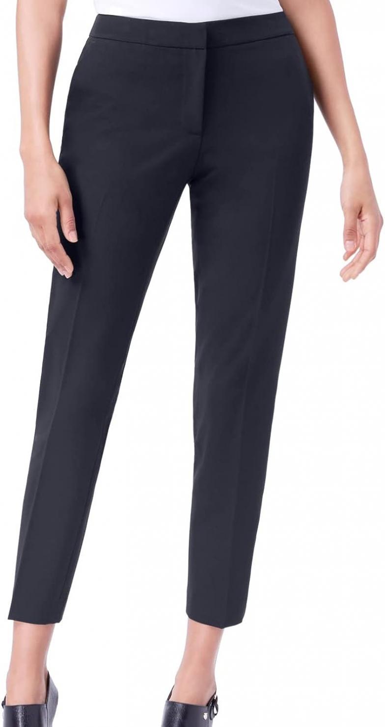 Tommy Hilfiger Dress Pants – Straight-Legged Trousers for Women with Elastic Waist