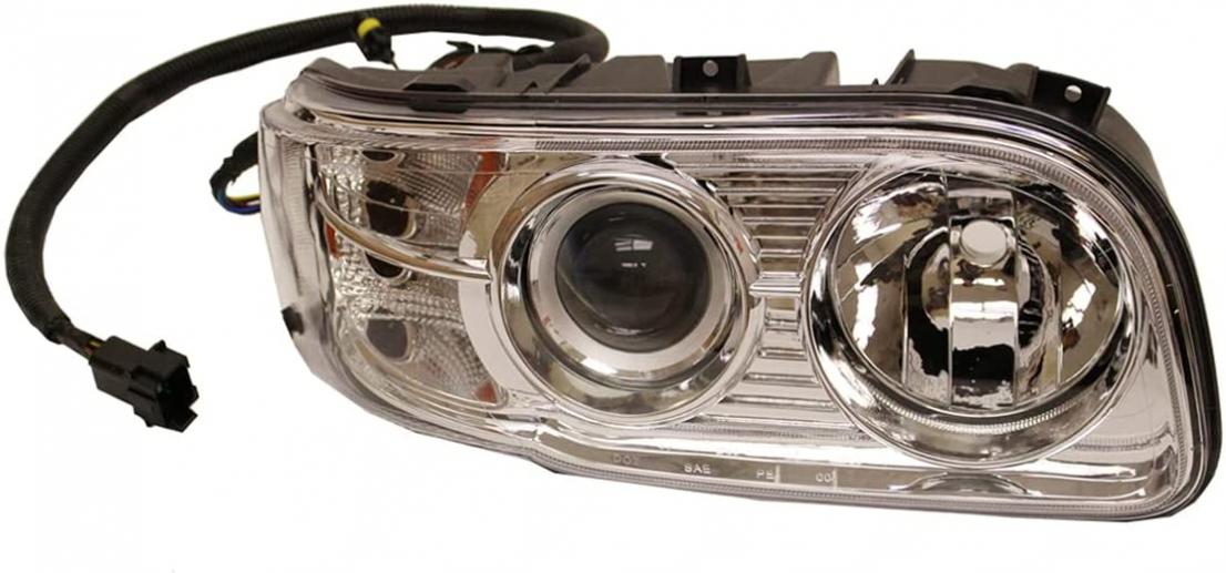 Headlight with LED Bar - Passenger Side (Fit: Peterbilt 388 389 367 567)