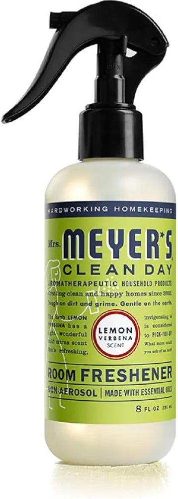 Mrs Meyer's Clean Day Room Freshener, Lemon Verbena, 8 oz