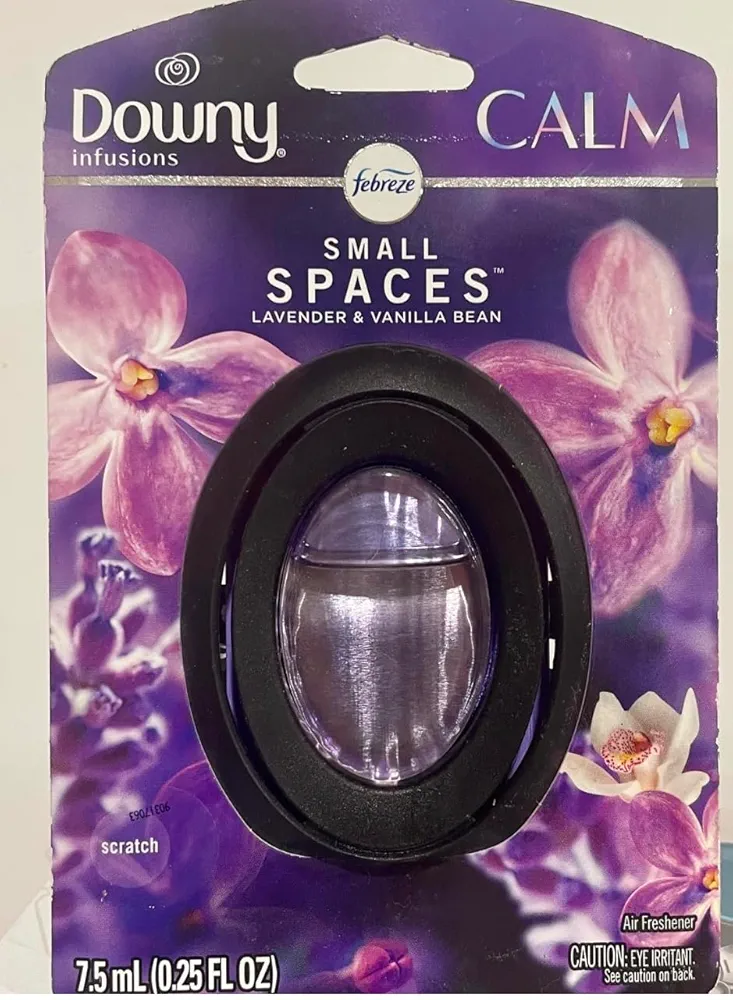 Febreze Small Spaces Lavender & Vanilla Bean 2 pack 0.5 Fl ounce