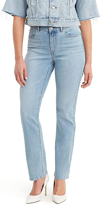 Levi's Women's Classic Straight Jeans Pants (Standard and Plus)