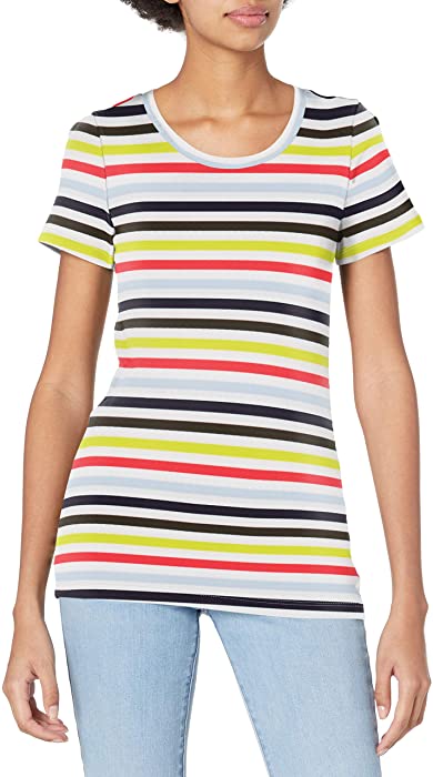 J.Crew Women's Short Sleeve T-Shirt in Stripe