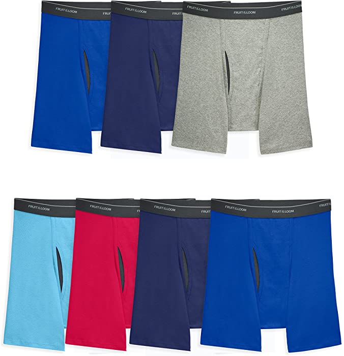 Fruit of the Loom Men's Coolzone Boxer Briefs (Assorted Colors)