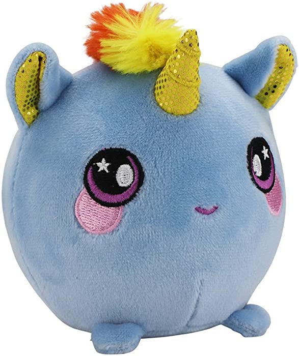 Squeezamals, Beatrice Unicorn - 3.5" Super-Squishy Foam Stuffed Animal! Squishy, Squeezable, Cute, Soft, Adorable!