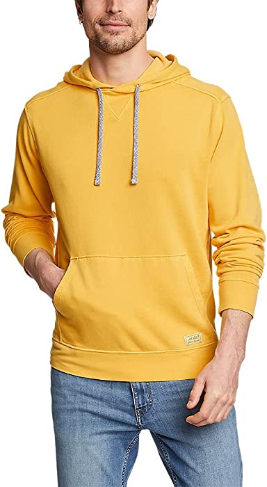 Eddie Bauer Men's Camp Fleece Riverwash Pullover Hoodie