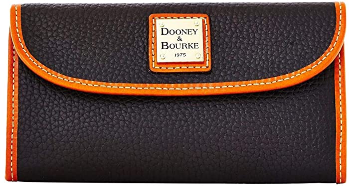 Dooney & Bourke Pebble Grain Continental Clutch Wallet