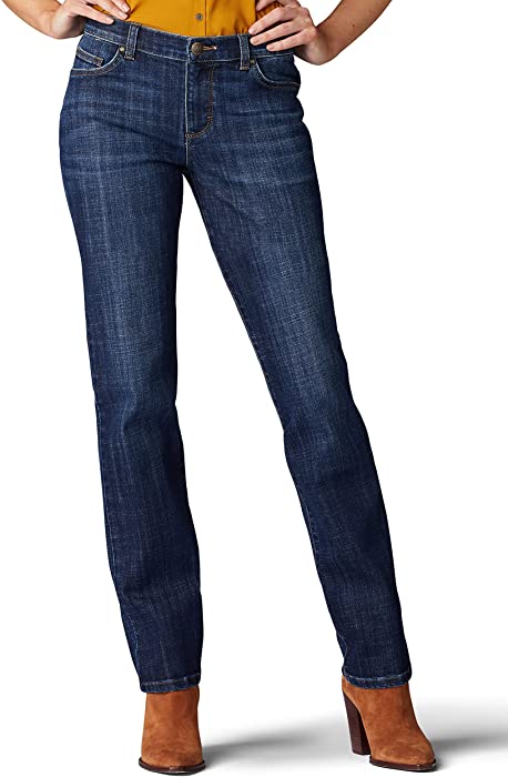 Lee Women's Relaxed Fit Straight Leg Jean