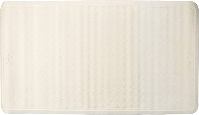 Rubbermaid Commercial 16x28 LG WHT Bath Mat