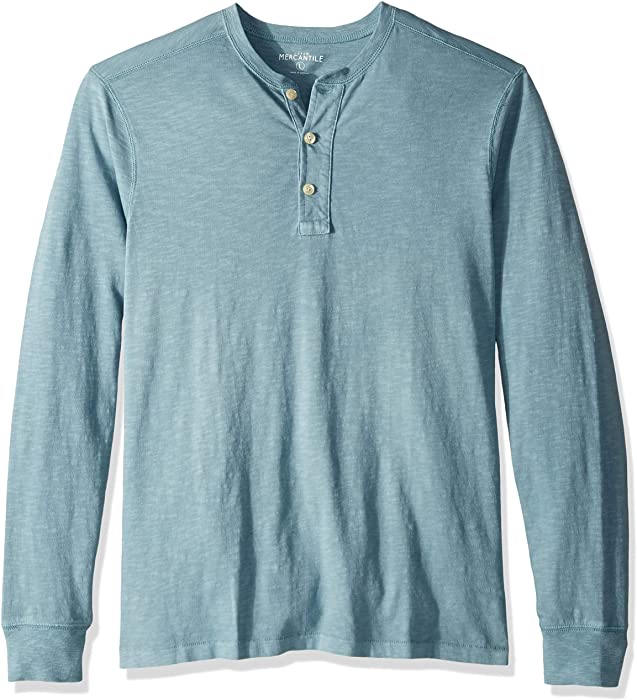 J.Crew Mercantile Men's Long-Sleeve Garment-Dyed Henley