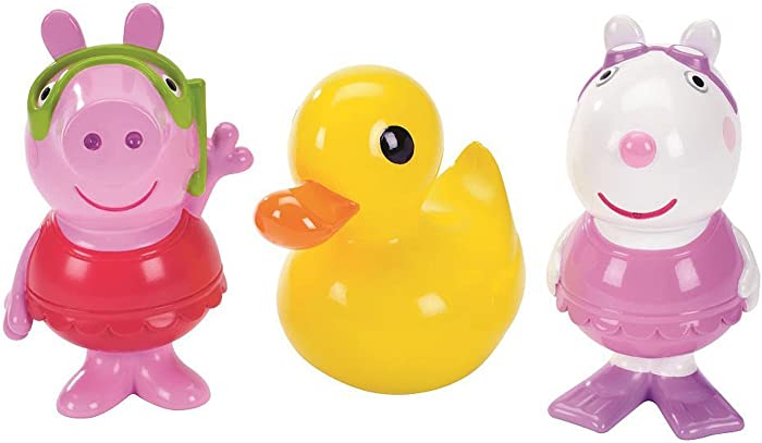 Peppa Pig Bath Squirters: Peppa, Suzy, Quack