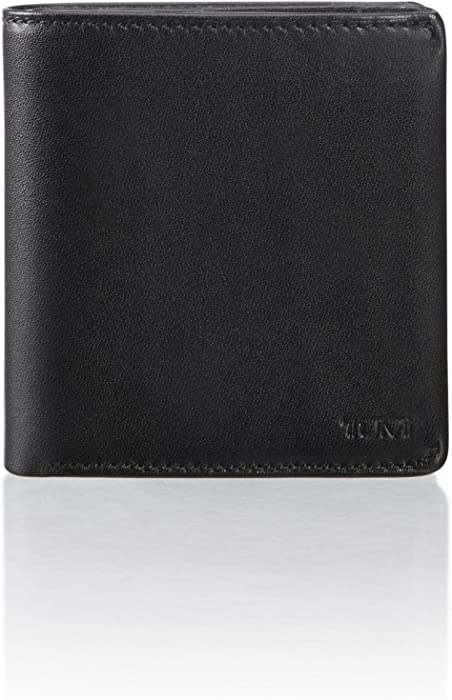 Tumi Nassau Credit Card Case, 10 cm, Black (Black Smooth)