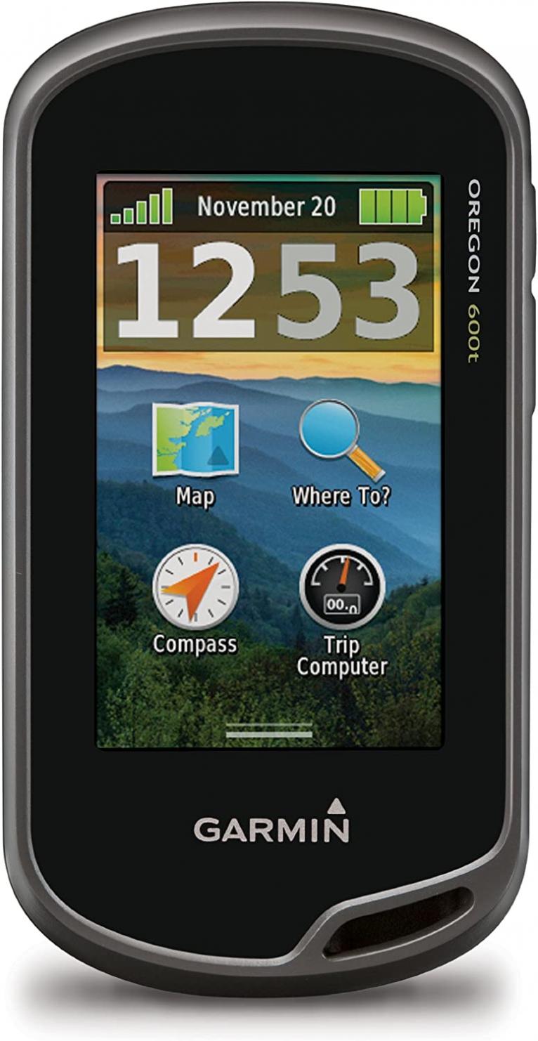 Garmin Oregon 600t 3-Inch Worldwide Handheld GPS with Topographic Maps