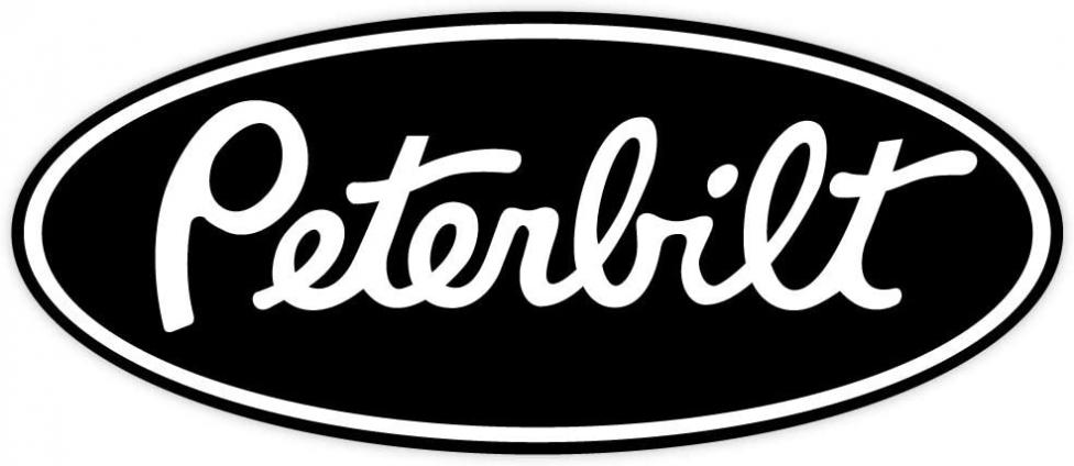 Peterbilt sticker 6" x 2 " sticker decal