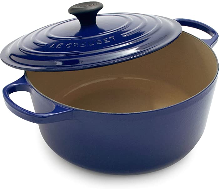 Le Creuset Signature Round Dutch Oven LS2501-285HSS, 7.25 qt, Exclusive Color: Honey