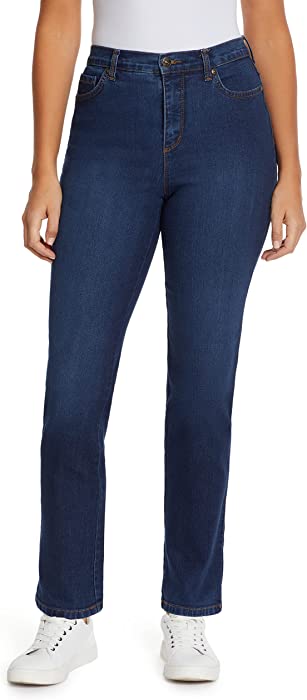 Gloria Vanderbilt womens Amanda Classic High Rise Tapered Jean