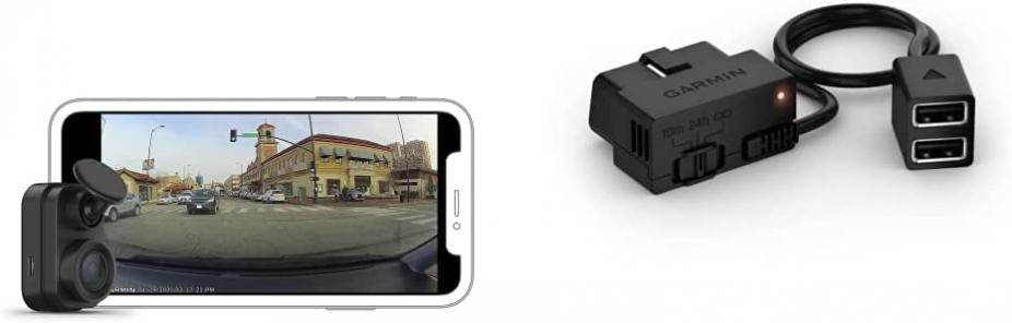 Garmin Dash Cam Mini 2, Tiny Size & Constant Power Cable, Compatible with Garmin Dash Cam, Fits Vehicle's OBD-II Port for Power Even When Parked and Turned Off