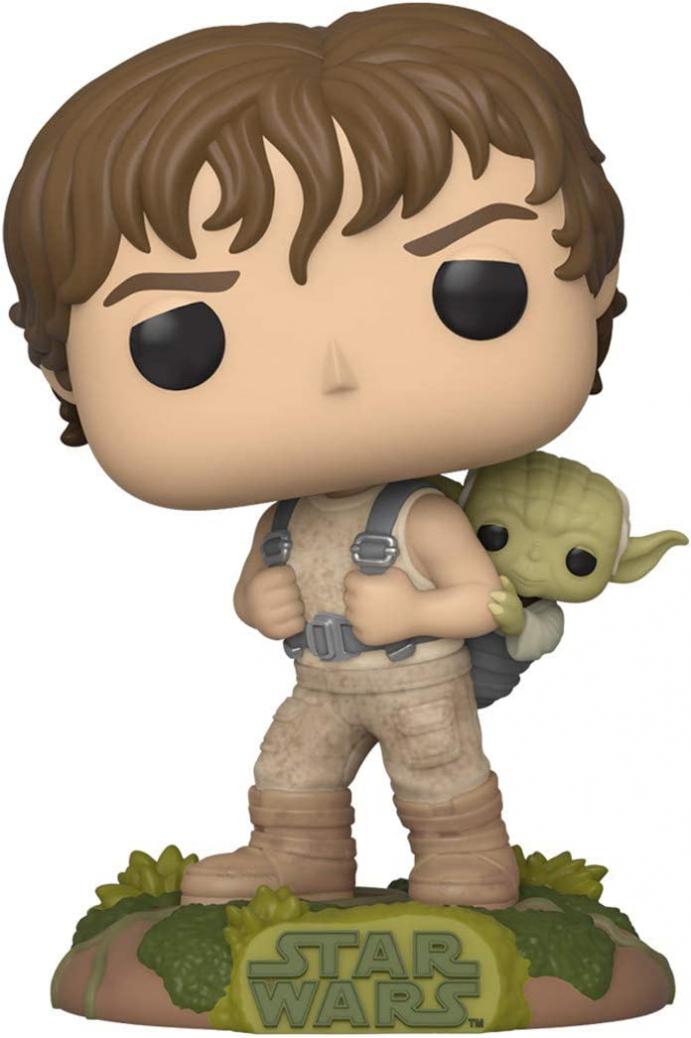 Funko Pop! Star Wars: Star Wars - Training Luke with Yoda,Multicolor,3.75 inches